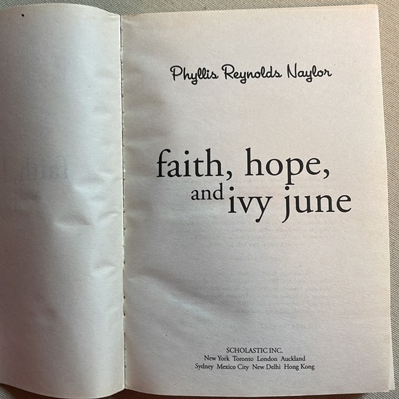 📚2/$6  Faith, Hope and Ivy June - Picture 7 of 12